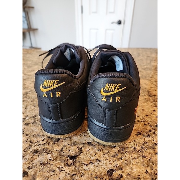 Nike Air Force 1 Low Gore-Tex Mens Size 11 Black Light Carbon No Box - Picture 4 of 10